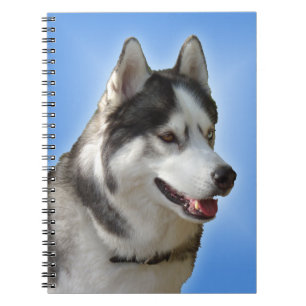Husky Notebook Siberian husky Gifts & Bokar Anteckningsbok