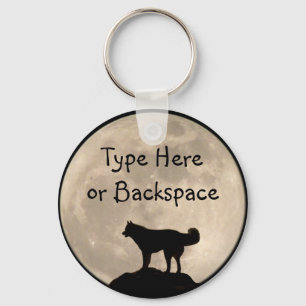 Husky Nyckelrings Sled Hund Husky Keychains Anpass Nyckelring