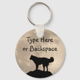 Husky Nyckelrings Sled Hund Husky Keychains Anpass Nyckelring