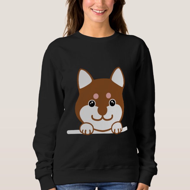 Husky On Watch T Shirt (Framsida)