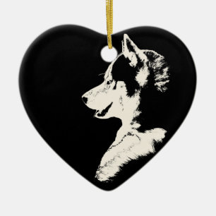 Husky Ornament Malamute Keepsaké Hund Gifts
