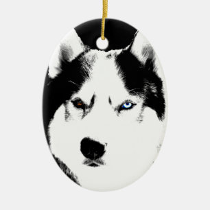 Husky Ornament Personlig Sled Hund Dekoration