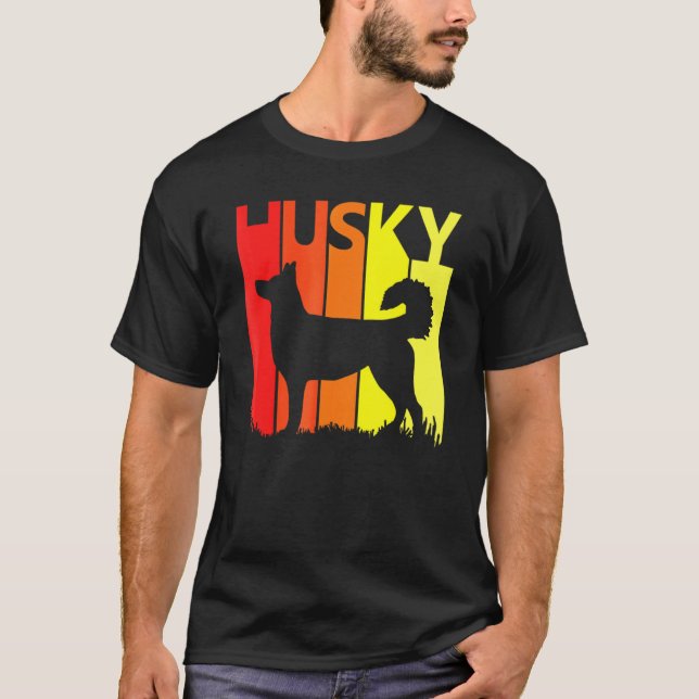 Husky Pajama T Shirt (Framsida)