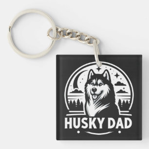 Husky Pappa Gift Hundägare Siberian husky Far