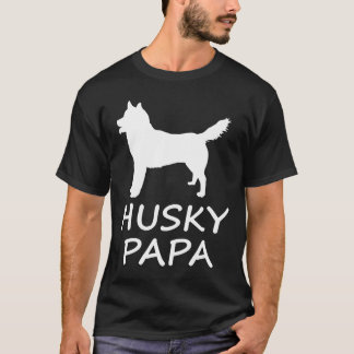 Husky Pappa T Shirt