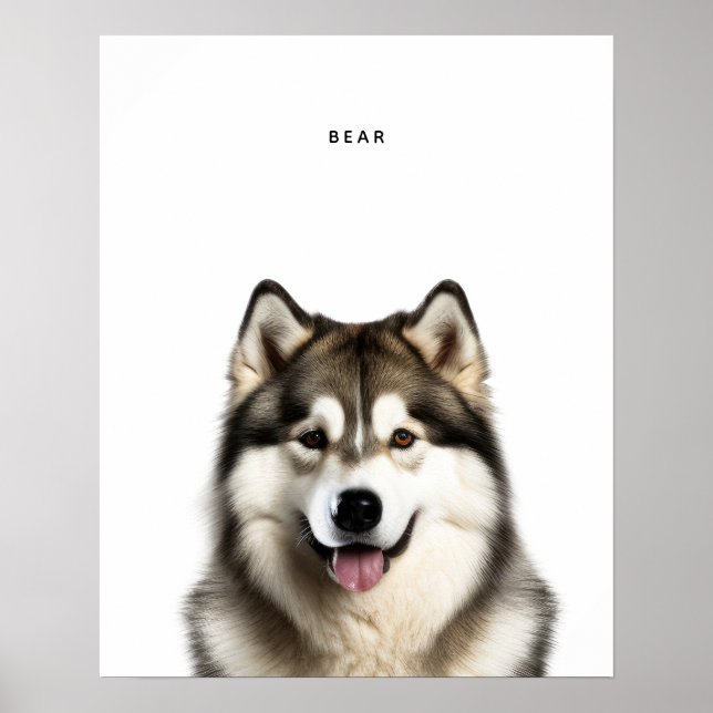 Husky Personlig Tryck (Framsidan)
