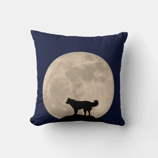 Husky Pillow Siberian husky Decor & Gifts Kudde (Framsida)