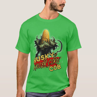 Husky pojken med mördande majskolv t shirt