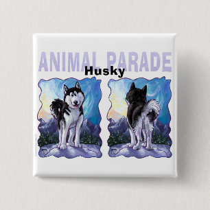 Husky-presenter och tillbehör knapp