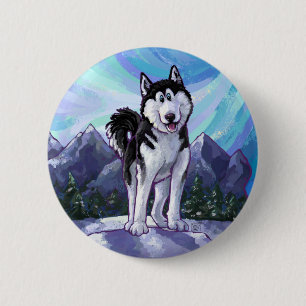 Husky-presenter och tillbehör knapp