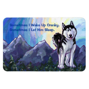 Husky-presenter och tillbehör magnet