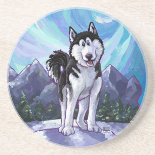 Husky-presenter och tillbehör underlägg