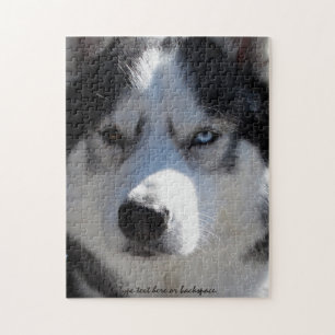 Husky pussel för hund för Sled för