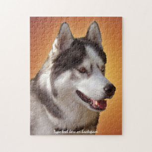 Husky pussel för hund för Sled för