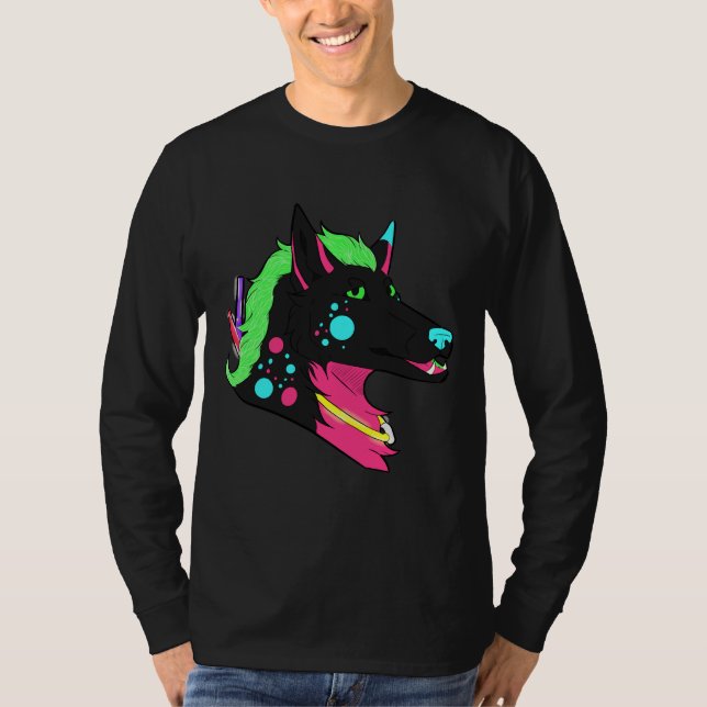 Husky Rave T Shirt (Framsida)