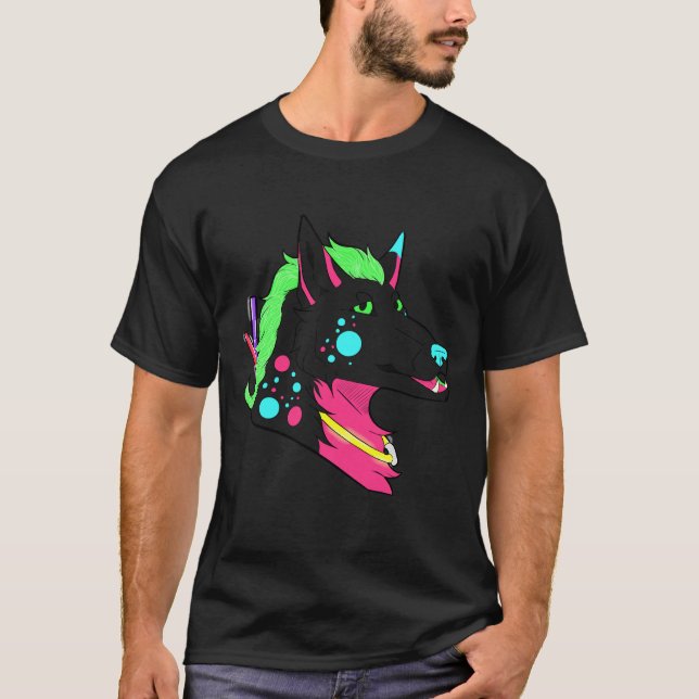 Husky Rave T Shirt (Framsida)