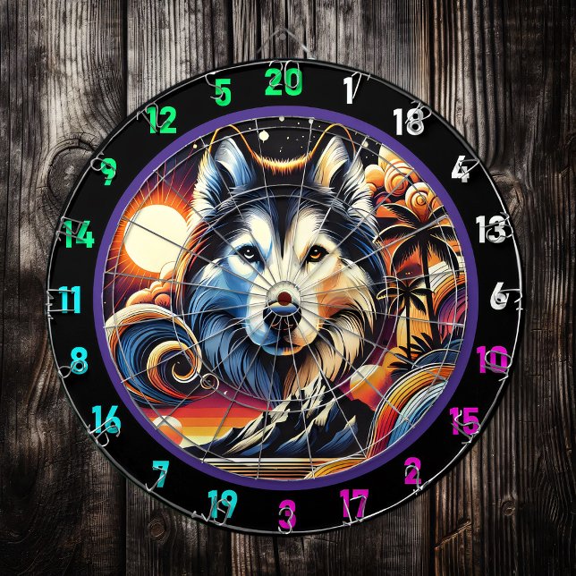 Husky Ridge Mountain Vibe Decor Darttavla (Skapare uppladdad)