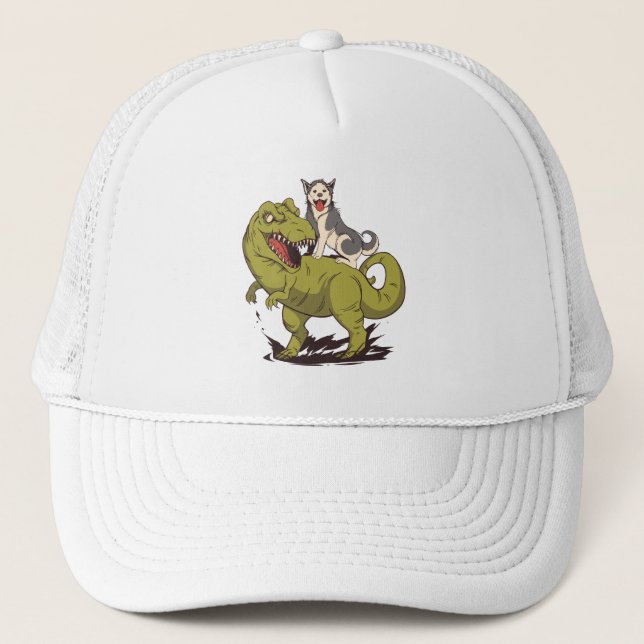 HUSKY RIDING DINOSAUR KEPS (Framsida)