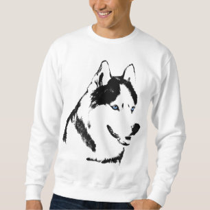 Husky Shirts Sled Hund Sweatshirt Varg Hund tröja