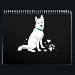 Husky Siberian husky Sweet White Snö Hund Kalender<br><div class="desc">Husky Siberian husky Sweet White Snö Hund</div>
