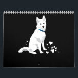 Husky Siberian husky Sweet White Snö Hund Kalender<br><div class="desc">Husky Siberian husky Sweet White Snö Hund</div>