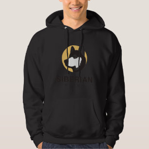 Husky Siberian Stil Hoodie
