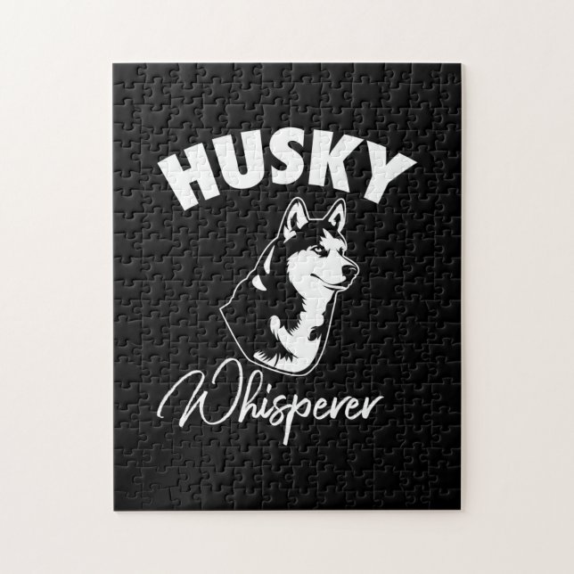Husky Siberian Whisperer Pussel (Vertikal)