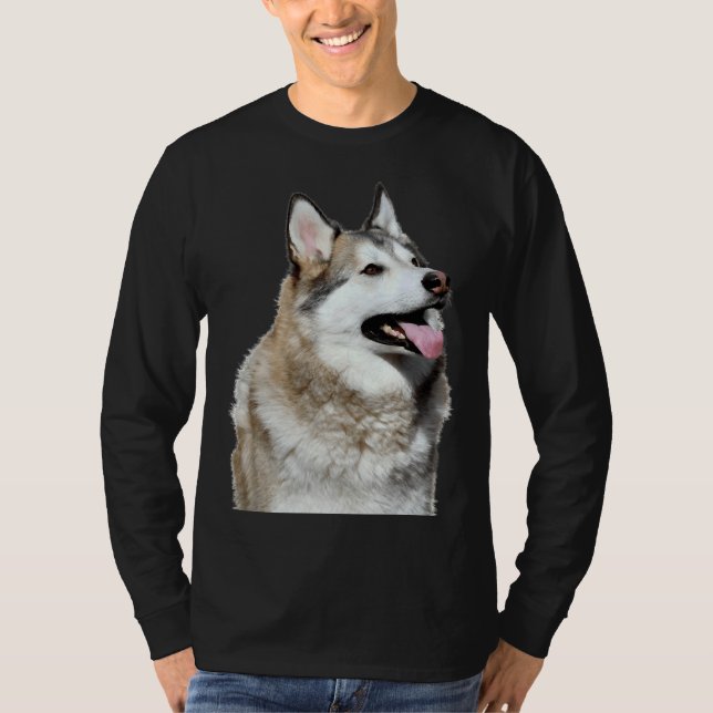 Husky Sitta T Shirt (Framsida)