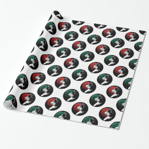 Husky slående in Husky gåvapapper för papper jul Presentpapper