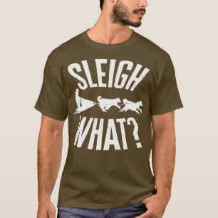 Husky Sledding Sled Hund Tävla Alaska Racers T Shirt