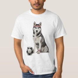 Husky Soccer Sports T Shirt