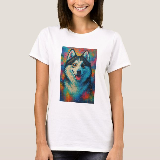 Husky Spectrum T Shirt (Framsida)
