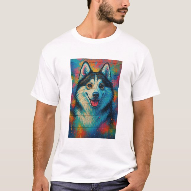 Husky Spectrum T Shirt (Framsida)