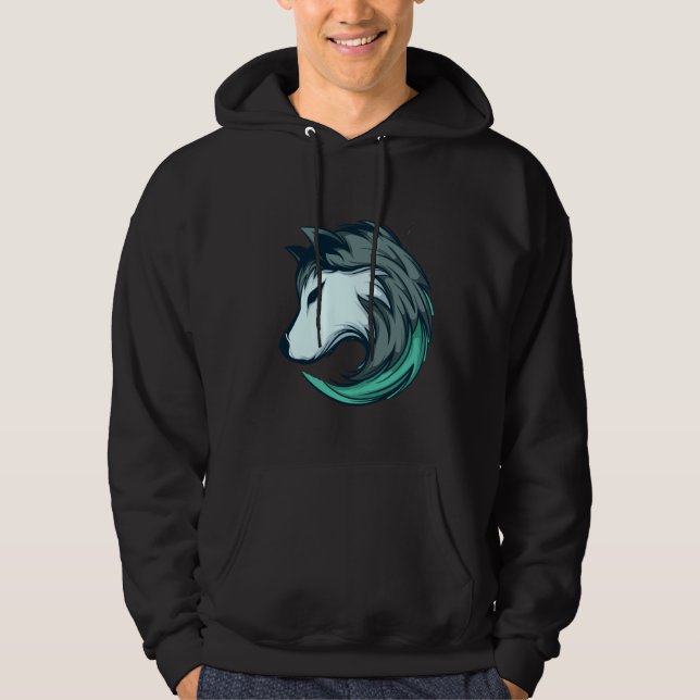Husky Ssov Stil Hoodie (Framsida)