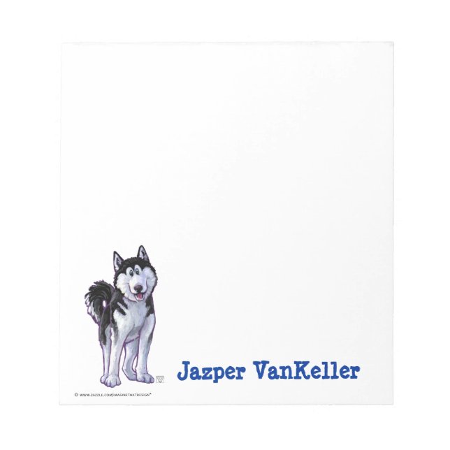 Husky Stationery Anteckningsblock (Framsida)