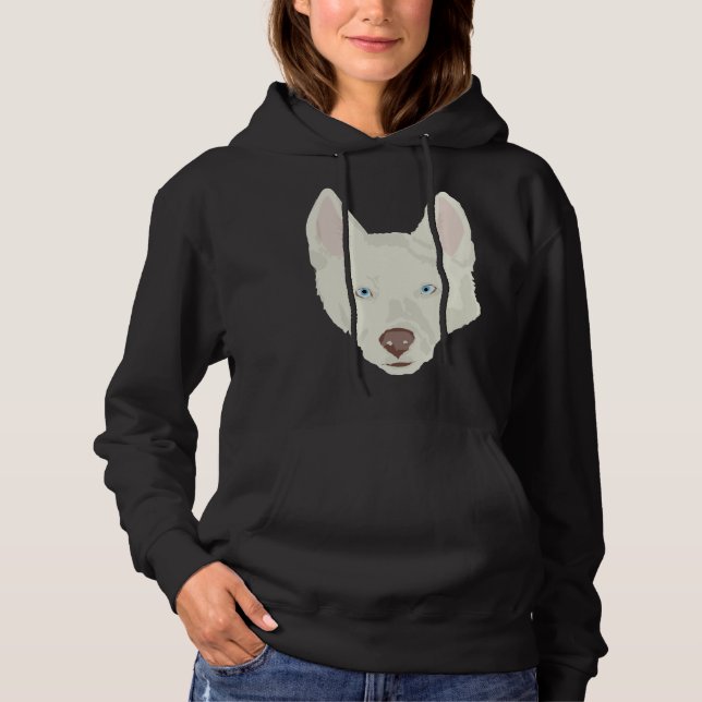 Husky Sticker T Shirt (Framsida)
