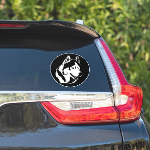 Husky Stickers Siberian husky Malamute Decals Klistermärken