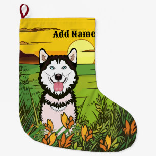 Husky Stor Julstrumpa