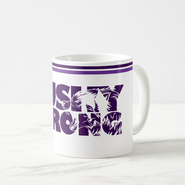 Husky Strong Coffee Mugg (Framsida höger)
