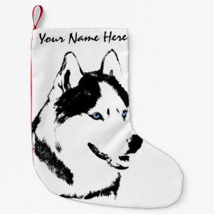 Husky strumpa för julstrumpapersonlighund