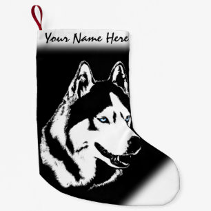 Husky strumpa för julstrumpapersonlighund