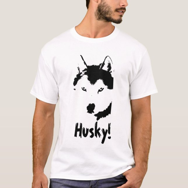 Husky! T Shirt (Framsida)