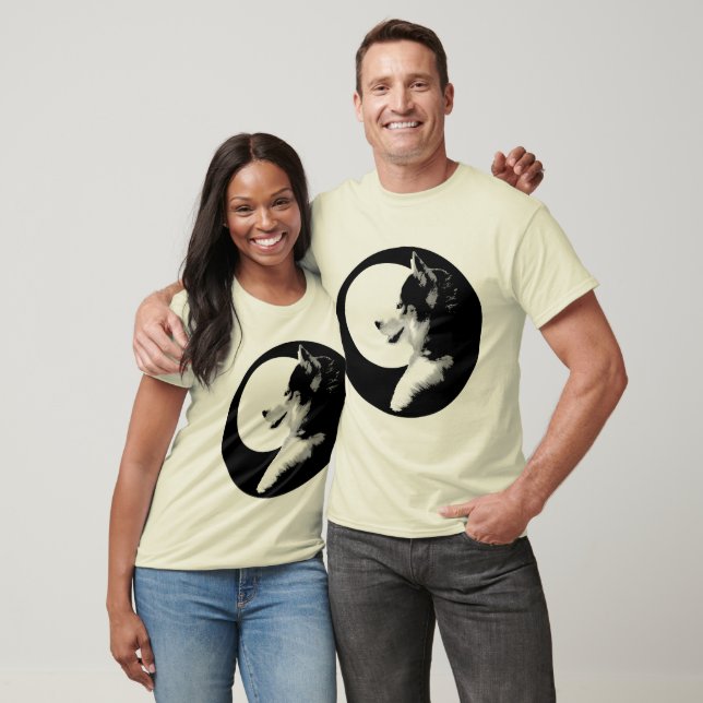 Husky T-Shirt Husky / Varg Organic Tee Shirt (Unisex)