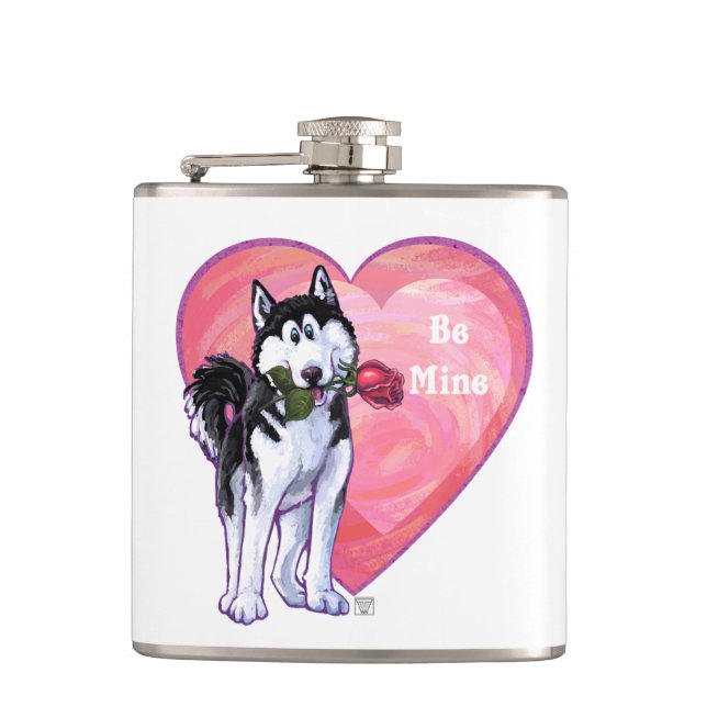 Husky Valentindagen Fickplunta (Framsidan)