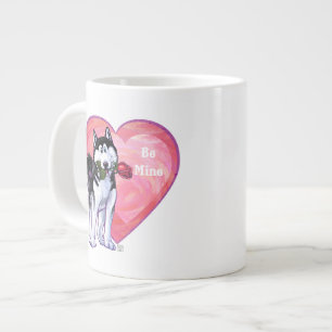 Husky Valentindagen Jumbo Mugg