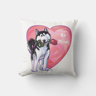 Husky Valentindagen Kudde