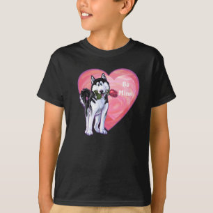 Husky Valentindagen Tee Shirt