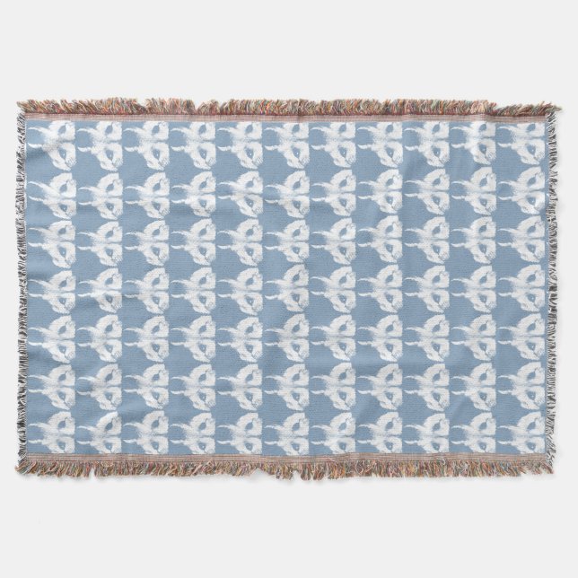 Husky Valp Blanket Siberian Varg Valp Throw Blanke Mysfilt (Framsidan)