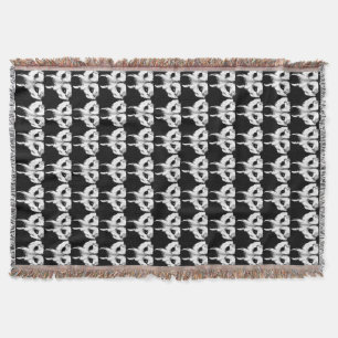 Husky Valp Blanket Siberian Varg Valp Throw Blanke Mysfilt