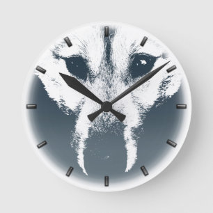 Husky Valp Clock presenterar Väggklocka för Decor 